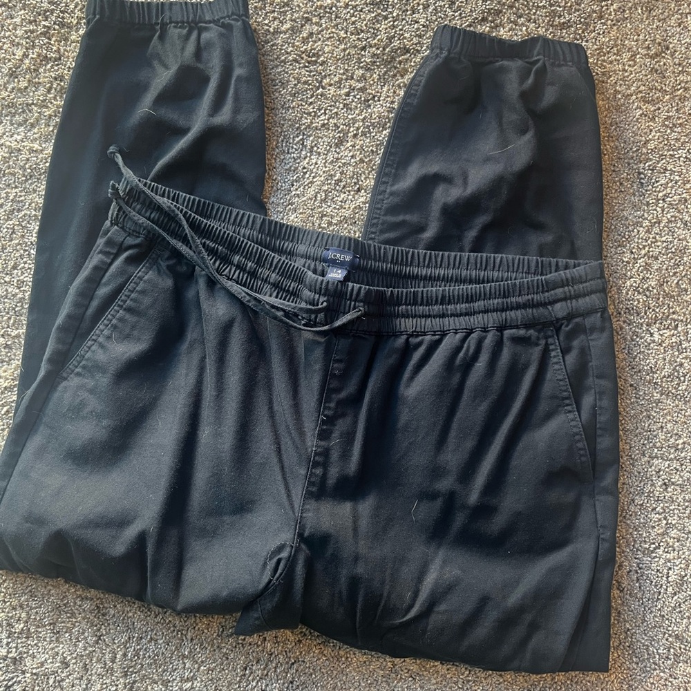 J. Crew Black Drawstring Pants - Picture 2 of 4